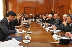 Giorgi y Moreno acordaron con terminales, autopartistas y forjadores sustituir importaciones de aceros especiales